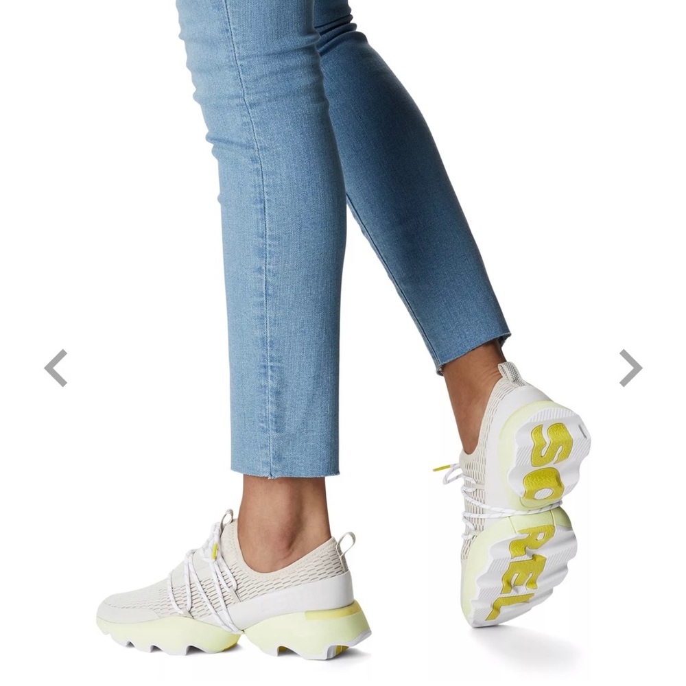 Sorel Women’s Kinetic Impact Lace Sneakers-Dark Stone Size 8